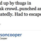 Illustration for article titled Anderson Cooper Gets Wounded In Egypt